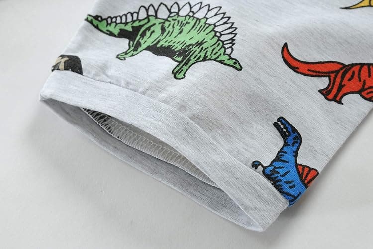 Little Hand Toddler Baby Boys Pajamas Monster Truck Summer Pjs Sleepwear Cotton Kids Short Sets Clothes thumbnail 7