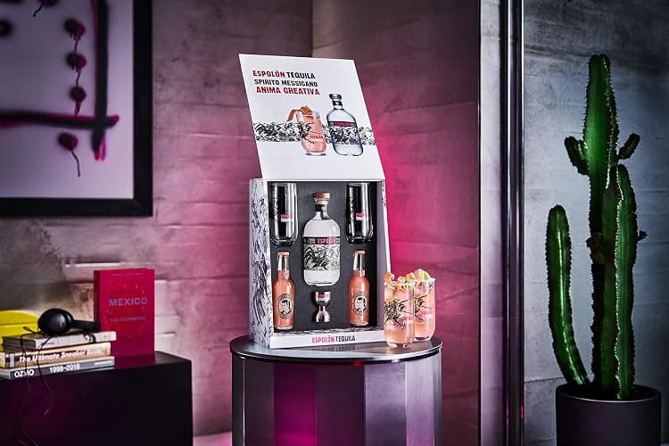Espolòn Kit Tequila per Paloma: Espolòn Tequila Blanco 70 cl; 2 Bottigliette di Soda al Pompelmo Rosa Thomas Henry 20 cl; 2 Bicchieri Highball e 1 Jigger thumbnail 5