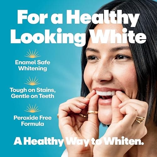 Lumineux Teeth Whitening Strips - 21 Treatments - Peroxide Free - Enamel Safe for Whiter Teeth - Whitening Without The Sensitivity - Dentist Formulated - Sensitivity thumbnail 5