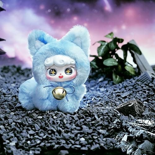 CALEMBOU Plush Blind Box, Cute Meow and Star Wish V2 Series Soft Stuffed Keychain, Kawaii Mystery Vinyl Bag Charms Collectible for Birthday Christmas thumbnail 5