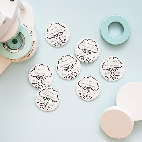 We R Memory Keepers Medium Button Press Refill (37mm), 100-pack, Create DIY Custom Buttons for Backpacks, Purses, Bags, Pins, Badges, Keychains, and More thumbnail 6