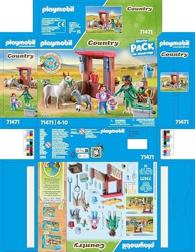 PLAYMOBIL | Country | Tierarzteinsatz bei den Eseln |Spielzeug für Kinder ab 4 Jahren | 71471 thumbnail 7