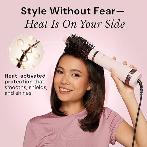 L'ANGE HAIR Glass Hair Heat Protectant Spray | Anti-Frizz Blow Dry Mist | Long Lasting Hold & Shine | Humidity Protection | Thermal Heat Protection Spray | Lightweight Blow Out Primer, 5 fl oz Bottle thumbnail 5