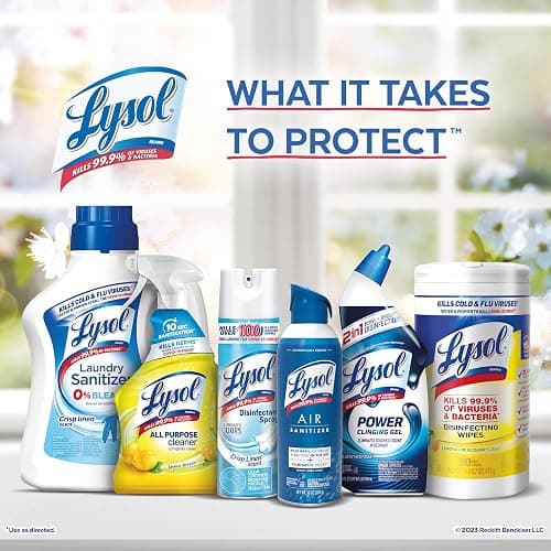Lysol Click Gel Automatic Toilet Bowl Cleaner, Gel Toilet Bowl Cleaner, For Cleaning and Refreshing – Mango & Hibiscus, 6 applicators (Pack of 4, 24 Count Total) - Mango & Hibiscus - 6 Count (Pack of 4) thumbnail 7
