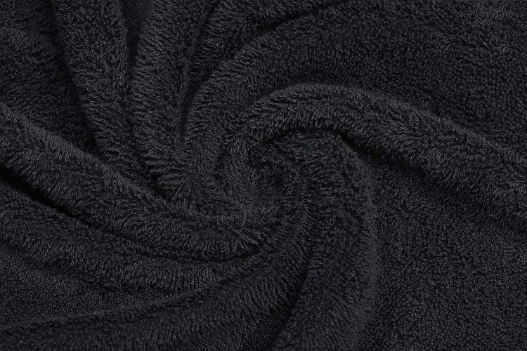 PERFEHAIR Black Salon Towels (2-Pack, 16 X 27 Inches)-Barber Hand Cotton Towel for Gym, Bath, Spa, Shaving, Shampoo thumbnail 5