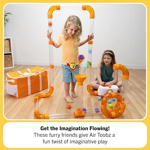 Fat Brain Toys Air Toobz Toobzters - Air Toobz Toobzters 5 Pack ~ New Plush for Ages 3 to 12 thumbnail 5