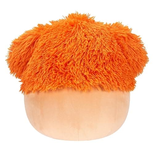 Squishmallows Original 12-Inch Shasta Peach Bigfoot with Tropical Flower - Official Jazwares Plush thumbnail 5