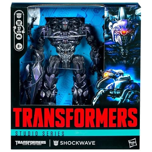 Transformers Toys Studio Series Leader Class Dark of the Moon Shockwave, 8.5-inch Converting Action Figure, Ages 8+ thumbnail 4