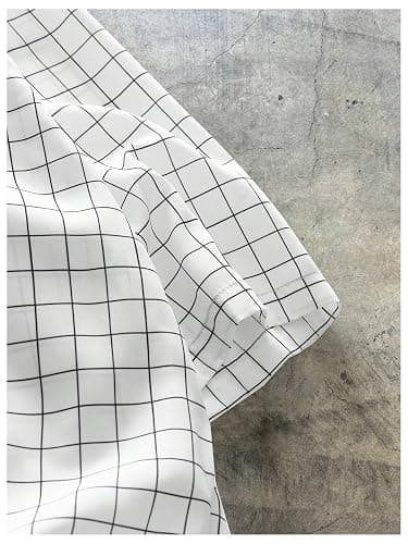 GORGLITTER Men's Cropped Shirt Casual Button Up Plaid Boxy Oversized Collar Short Sleeve Checkered Crop Tops Streetwear thumbnail 4