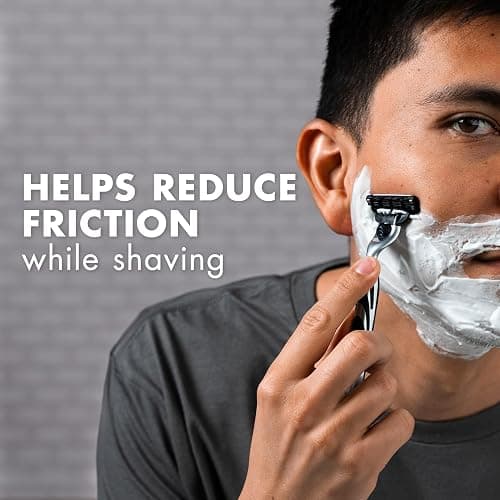 Gillette Foamy Classic Shave Foam for Men, Protection Against Shaving Irritation, Quick and Smooth Shave, shaving cream, 14.9 Oz thumbnail 5