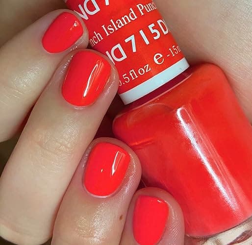 DND Gel Polish Set, Orange Collection, UV/LED GelPolish and Air Dry Nail Lacquer, Matching Chip-Free Polish Duo, 0.5 Fl Oz Each thumbnail 8