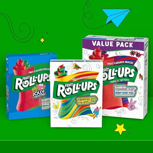 Fruit Roll-Ups Fruit Flavored Snacks, Variety Pack, 30 Ct, 15 oz thumbnail 5