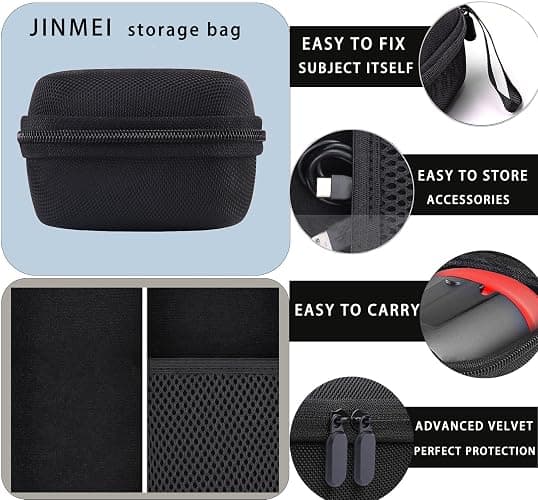 JINMEI Hard EVA Carrying Storage Case Compatible with BELTBOX 3.0 vocal dampener for singers Protective Travel storage box thumbnail 2