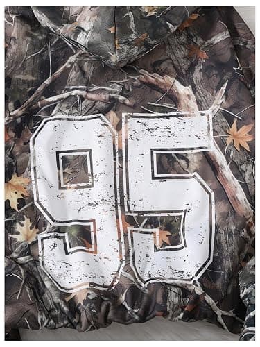RoseSeek Girl's Number Camo Hoodies Long Sleeve Oversized Sweatshirts Hoodie Pullovers Streetwear Trendy thumbnail 4