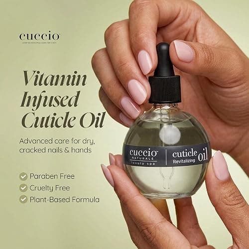 Cuccio Naturale Vanilla & Berry Revitalizing Cuticle Oil, Lightweight Fast-Absorbing Hydrating Nail & Cuticle Conditioner, Cold-Pressed Oils + Vitamin E, 2.30 Fl Oz thumbnail 5
