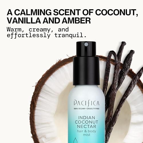 Pacifica Hair & Body Mist Take Me There Travel Size, Gift Set, Fragrance, Perfume Body Spray, Island Vanilla, Dream Moon, Silver Moon (Set of 3) Clean Vegan & Cruelty-Free Dermatologist Tested thumbnail 4