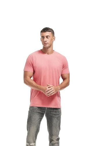 VEIISAR Crew Neck Tees Premium Men's T-Shirts - Soft and Fit Mens T-Shirt - Casual Stylish Tee for Men S - 4XL thumbnail 3