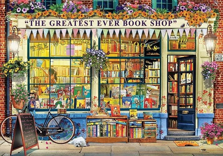 EuroGraphics (EURHR) The Greatest Bookstore in The World 1000Piece Puzzle 1000Piece Jigsaw Puzzle thumbnail 2