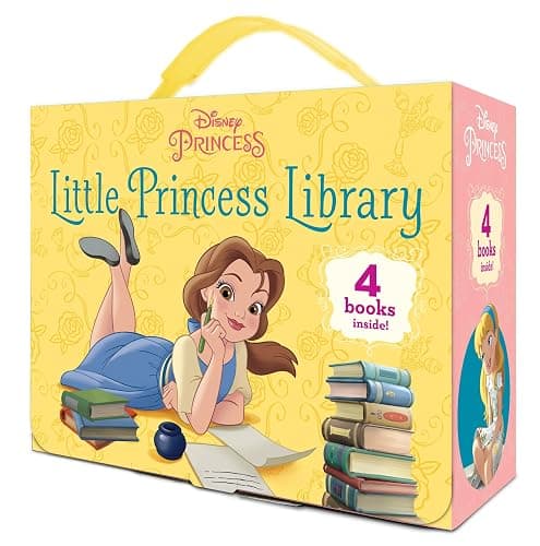 Little Princess Library (Disney Princess): Disney Cinderella; Disney The Little Mermaid; Disney Moana; Disney Beauty & the Beast - Image 1