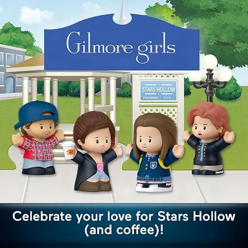 Little People COLLECTOR Gilmore Girls Figure Set | Rory, Lorelai & Emily Gilmore, Luke Danes, Special Edition Collectable for Fans, Display Package (Amazon Exclusive) thumbnail 3