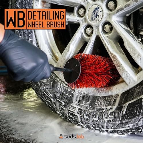 Suds Lab WB Premium Microfiber Detailing Wheel Brush for All Vehicle Types – 17.7" Ultra-Soft and Scratch-Free Reusable Rim, Wheel, and Tire Brush for Deep Cleaning thumbnail 8