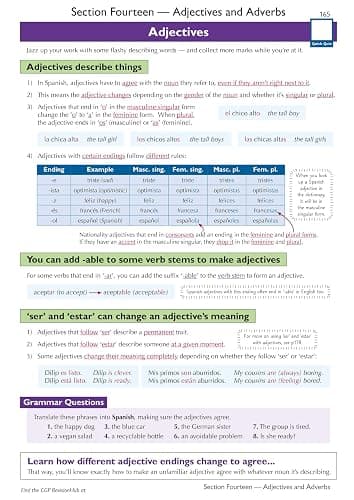New GCSE Spanish AQA Complete Revision & Practice with CGP RevisionHub (for exams from 2026): Includes Audio & Online Tests (CGP AQA GCSE Spanish) thumbnail 20