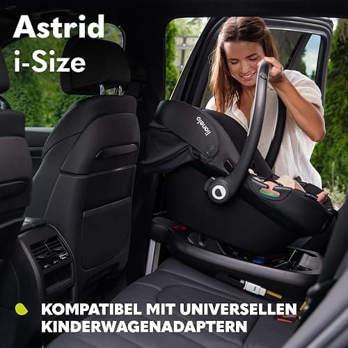 Lionelo ASTRID i-Size Baby Autositz 40-87 cm, Babyschale Gruppe 0+, Rückwärtsgerichtete Montage, 3-Punkt-Sicherheitsgurt Seitenschutz, Sitzeinlage Dri-Seat thumbnail 7