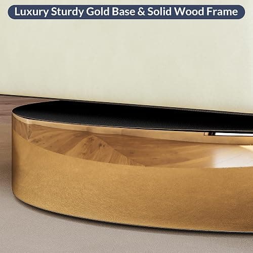 BELLEZE Swivel Barrel Accent Chair, Modern Upholstered Arm Comfy Velvet Curved Back Round Chair with Gold Base Wood Frame, 360 Degree for Living Room Bedroom Office,Ivory thumbnail 6
