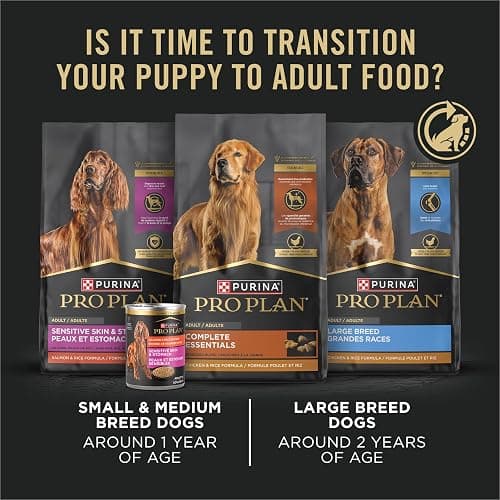 Purina Pro Plan Development Wet Puppy Food, Grain Free Chicken Entree and Grain Free Turkey Entree Variety Pack - (Pack of 12) 13 oz. Cans thumbnail 9