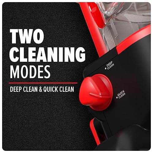 Dirt Devil Full Size Carpet Cleaner Machine for Carpet and Upholstery, Deep Cleaning Carpet Shampooer Machine with Two Cleaning Modes, Pair with Dirt Devil Carpet Cleaner Solution thumbnail 5