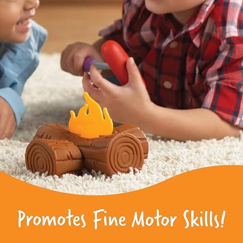 Learning Resources New Sprouts Camp Out! My Very Own Camping Set - 11 Pieces, Ages 18+ Months, Toddler Outdoor Toys, Prentend and Play, Gift for Birthday thumbnail 5