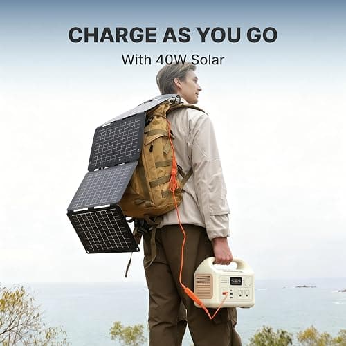 Jackery Portable Power Station Explorer 300 Dune White, 292Wh | Backup LiFePO4 Battery, Solar Generator for Outdoors Camping Travel Hunting Blackout (Solar Panel Optional) thumbnail 7
