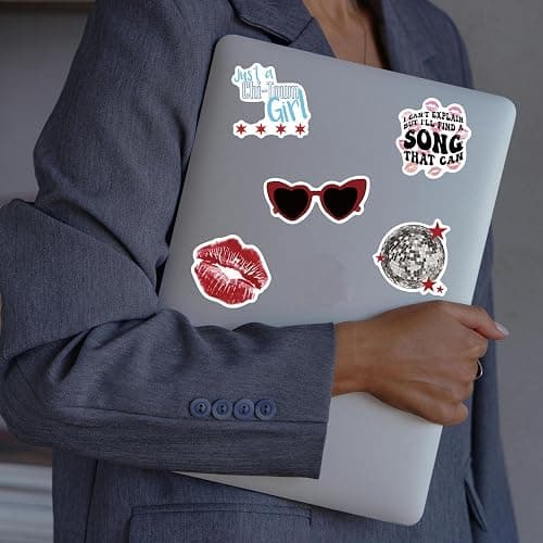 Aesthetic Downtown Girls Stickers Pack Trendy Y2K Stickers(50) | Waterproof Cool Girls Sticker for Teens Adults, Vinyl Decals for Laptop Kindle Water Bottle Scrapbook, Party Supplies thumbnail 4