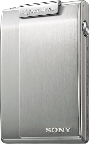 Sony Cybershot DSC-T100 8MP Digital Camera with 5x Optical Zoom and Super Steady Shot (Silver) thumbnail 5