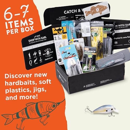 Catch Co Mystery Tackle Box Freshwater Catch All Fishing Kit | Bass | Trout | Crappie | Bluegill | Perch | Sunfish | Catfish | thumbnail 3