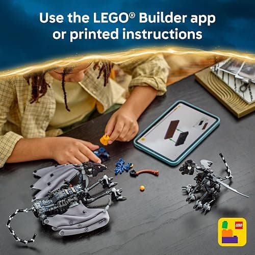 LEGO Harry Potter Thestral Family Building Toy - Pretend Play for Kids, Boys and Girls, Ages 10+ - Collectible Harry Potter Poseable Action Figures - Gift Idea for Christmas - 76458 thumbnail 7