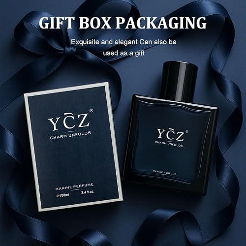 Ycz Midnight Marine Eau De Parfum For Men, 3.4 Fl Oz | Long-Lasting Fresh Marine Woody Fragrance With Grapefruit, Ginger, And Cedar Notes For Daily Wear, Date Nights, And Gifts. thumbnail 5