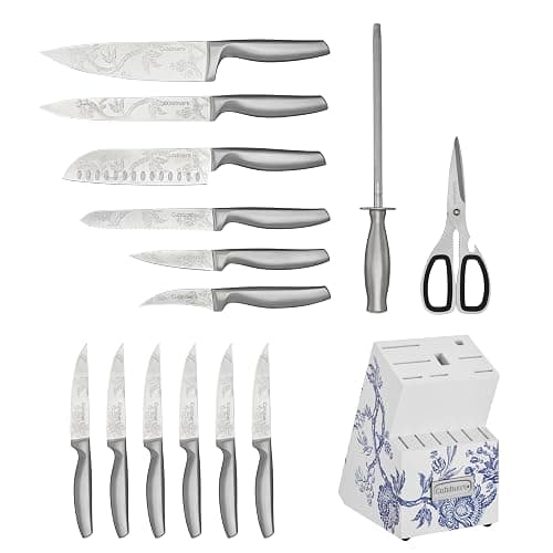 Cuisinart 15pc Caskata Collection™ Stainless Steel Hollow Handle Cutlery Block Set, C77SS-15PKCA thumbnail 4