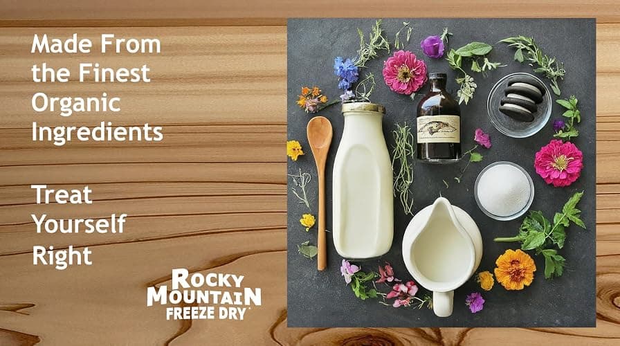 Freeze Dried Ice Cream – Cookies and Cream Ice Cream That Doesn’t Melt – Shelf-Stable Creamy Treat – Rocky Mountain Freeze Dry (1 OZ, Cookies and Cream) thumbnail 4