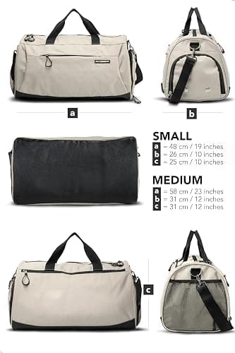 Fitgriff® Gym Bag for Men & Women with Shoe & Wet Compartment - Duffle Bag for Travel, Sports, Fitness & Workout thumbnail 5