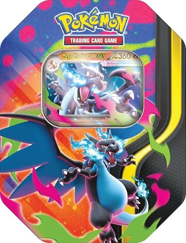Pokémon TCG: Mega Charizard X Tin - Image 1