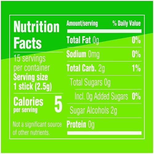 Extra Gum Spearmint Sugarfree Gum Bulk, Individually Wrapped, Perfect for Fresh Breath at School, Work, and Travel 15 Count, Pack of 10 thumbnail 2