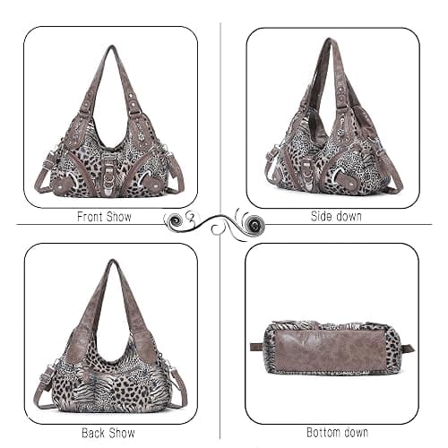 Angelkiss Hobo Purses and handbags for Women Satchel Handbag Women Purses Large Daily Shoulder Bags | Purses, handbags, Handbag, Women Purses, Large, Daily thumbnail 5