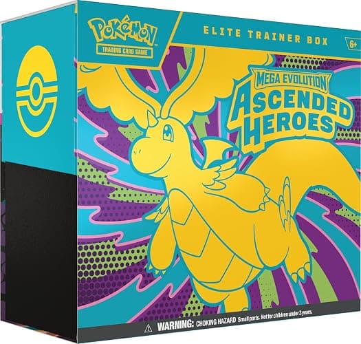 Pokémon TCG: Mega Evolution—Ascended Heroes Elite Trainer Box - Image 1