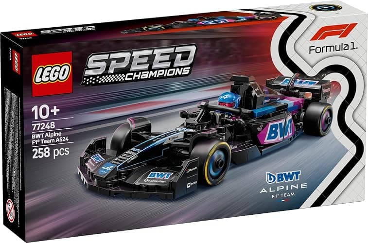 LEGO Speed Champions Voiture F1 BWT Alpine Team A524 - Jeu de Construction avec véhicule de Course - Minifigurine Collector de Pilote de Formule 1 - Maquette pour garçons et Filles dès 10 Ans 77248 thumbnail 9