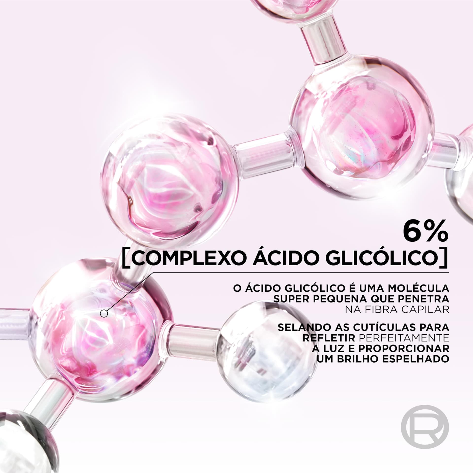 L'Oréal Paris Elseve Glycolic Gloss Máscara Capilar Antiporosidade, com Ácido Glicólico, Sela a Cutícula, Garante 3X Mais Brilho Espelhado e Maciez Intensa, 300g thumbnail 5