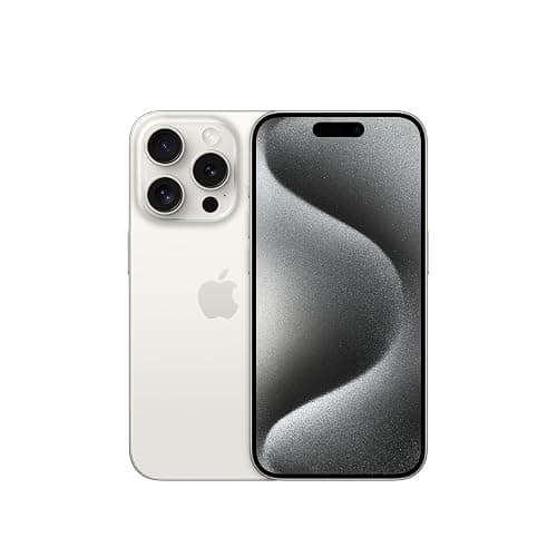 Apple iPhone 15 Pro 128 GB - Titan Weiß (Generalüberholt) - Image 1
