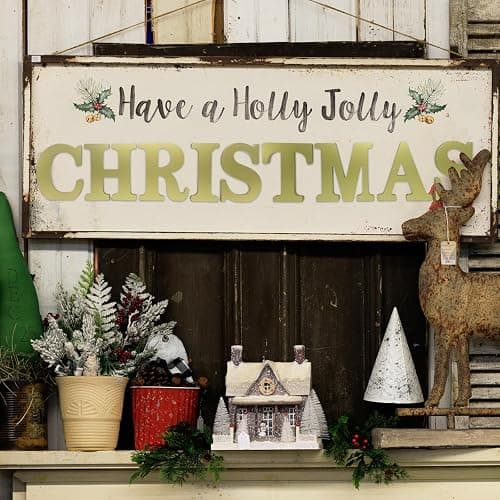 AOCEAN 6 Inch Golden Wood Letters Unfinished Wooden Letters for Wall Decor Decorative Standing Letters Slices Sign Board for Crafts Christmas Decoration Home Party Projects (L) thumbnail 6
