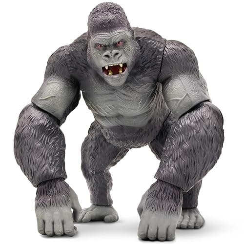 Lanard Primal Clash! Big Boss Gorilla! - 17'' Action Figure, Giant Poseable Mega-Monster, Ages 3+ thumbnail 3