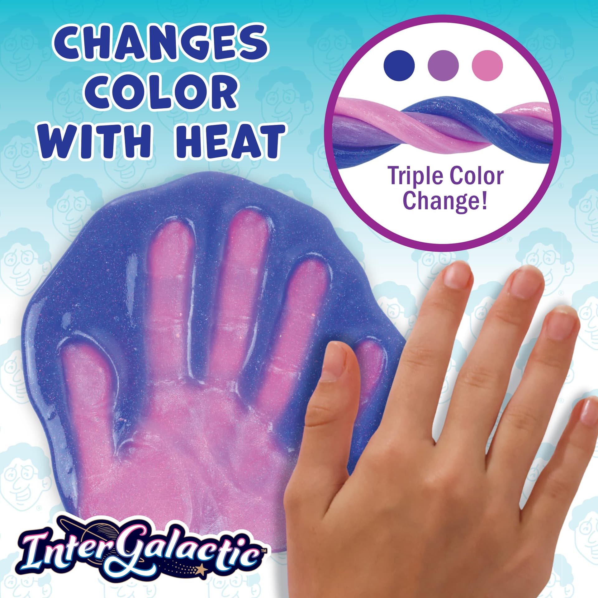 Crazy Aaron's Putty Intergalatic Trendsetters Thinking Putty,Pruple thumbnail 2